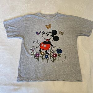 Disney Mickey Mouse embroidered T-shirt size small​